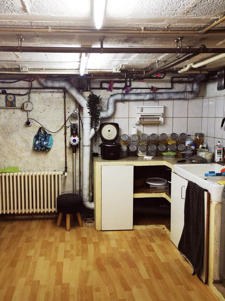 Cuisine avant rénovation Persan