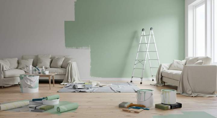 Travaux de peinture avec des finitions parfaites